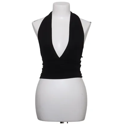 Haut dos-nu (Noir) de Gina Tricot Élasthane, Viscose