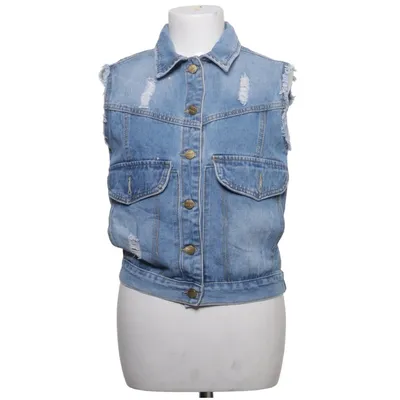 Gilet en jean (Bleu) de Oxygene Coton
