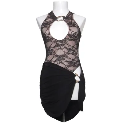 Dress (Black, Beige) from Ego Elastane, Polyester