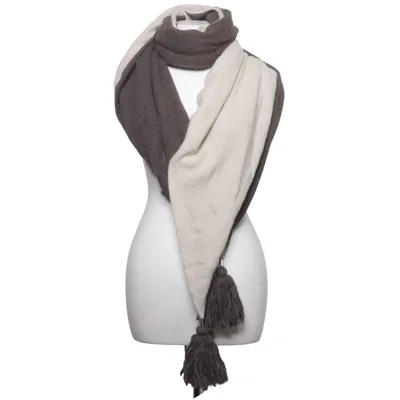 Sjaal (Bruin, Beige) van Hunkydory Angora, Nylon, Wol