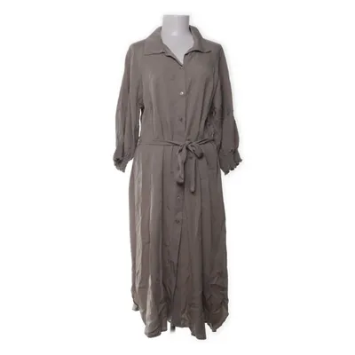 Shirt dress (Gray) from Lounge Nine Lyocell