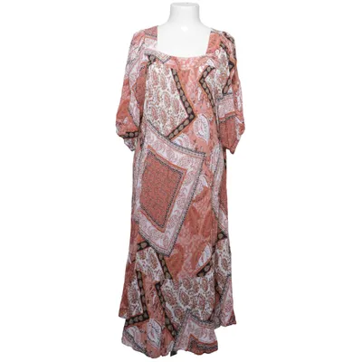 Jurk (Oranje, Wit, Meerkleurig) van Isolde Viscose
