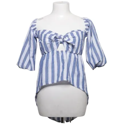 Top (Blauw, Wit) van PrettyLittleThing