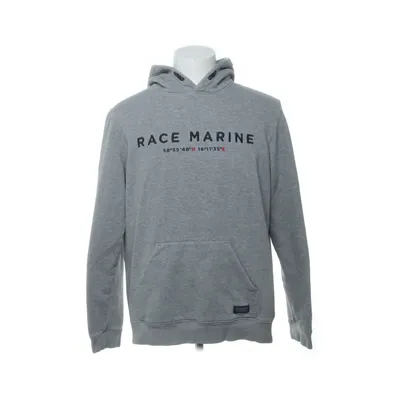 Hoodie (Gray) from Race Marine Cotton, Polyester, Viscose
