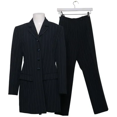 Suit (Blue) from Bouquet Polyester, Viscose