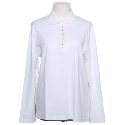Henley shirt (Wit) van Adagio Katoen