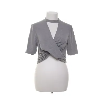Haut (Gris) de Topshop Élasthane, Polyester, Viscose
