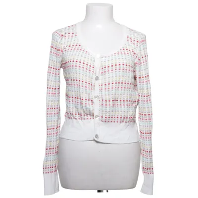 Cardigan (Wit, Meerkleurig) van La Fée Maraboutée Elastaan, Viscose