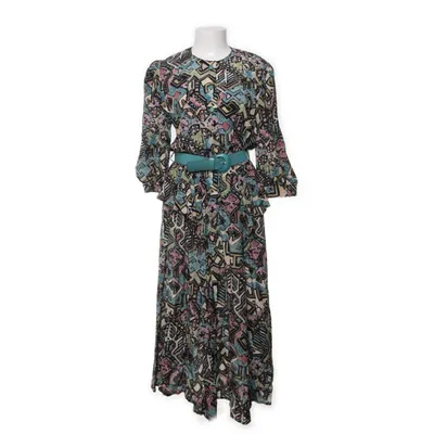 Maxi dress (Black, Multicolored) from Gigi Modelle Viscose