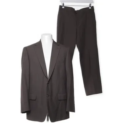 Kostym (Brun) från C. Comberti Polyester, Ull, Viskos