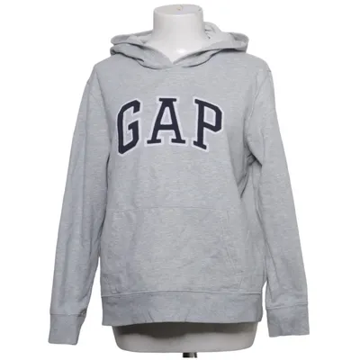 Huvtröja (Grå) från Gap Bomull, Återvunnen polyester