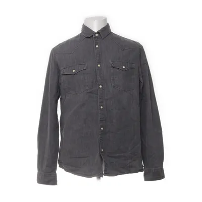 Denim shirt (Gray) from H&M Cotton