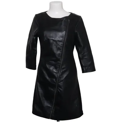 Leather dress (Black) from Transmission Leather, Polyester