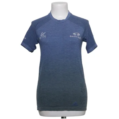 Maillot de sport (Bleu, Gris) de Adidas Running Polyamide, Polyester, Laine