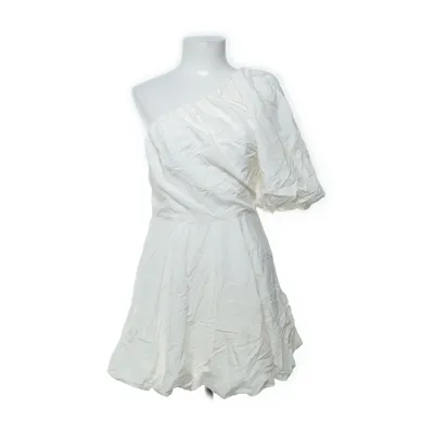 Dress (White) from H&M Viscose, Polyamide, Polyester