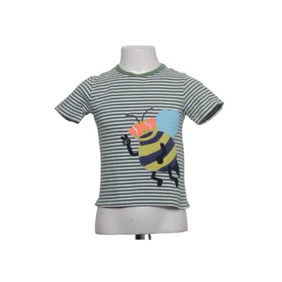 T-shirt (Vert, Blanc, Multicolore) de Mini Boden Coton
