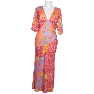 Långklänning (Rosa, Orange, Flerfärgad) från Never Fully Dressed Återvunnen polyester