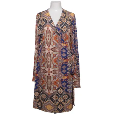 Robe portefeuille (Bleu, Multicolore) de Anni Carlsson Élasthane, Polyester