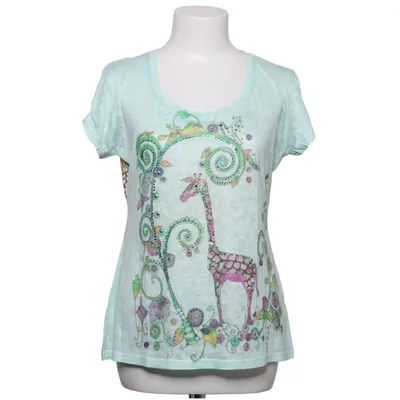 T-shirt (Grøn, Flerfarvet) fra Ky Creation Polyester