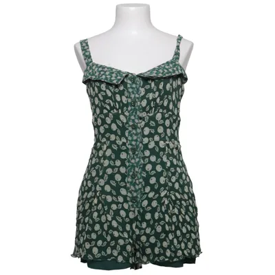 Jumpsuit (Green, White) from Anna Sui