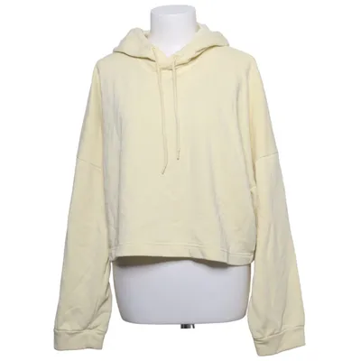 Sweat à capuche (Jaune) de NA-KD Reborn Coton, Polyester