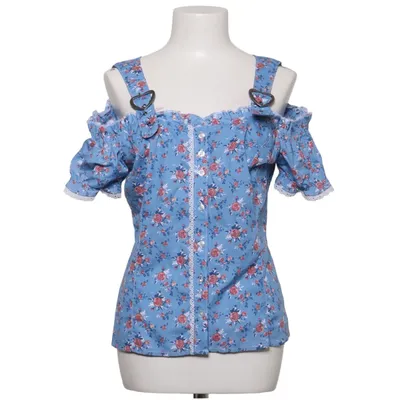 Dirndl blouse (Blauw, Meerkleurig) van Esmara Katoen, Polyester