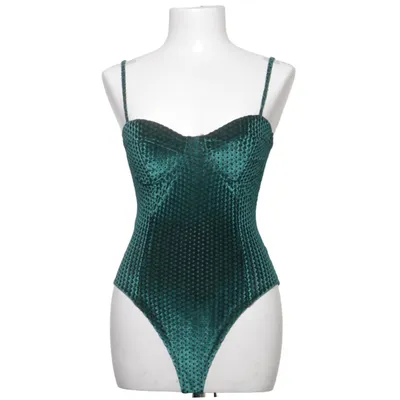 Body (Green) from Lulus Elastane, Polyamide, Polyester