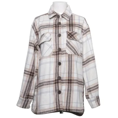 Flanellskjorta (Beige, Vit, Brun) från MyWear Woman Polyester