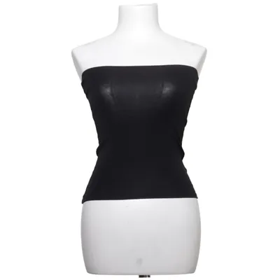Tubetop (Sort) fra H&M Bomuld, Elastan