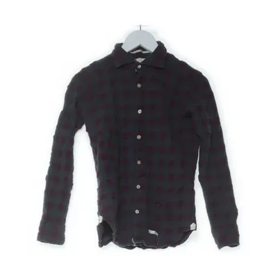 Shirt (Grijs, Rood) van Tintoria Mattei Katoen, Wol