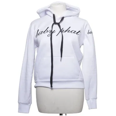 Hoodie (White, Black) from Baby Phat Cotton, Polyester