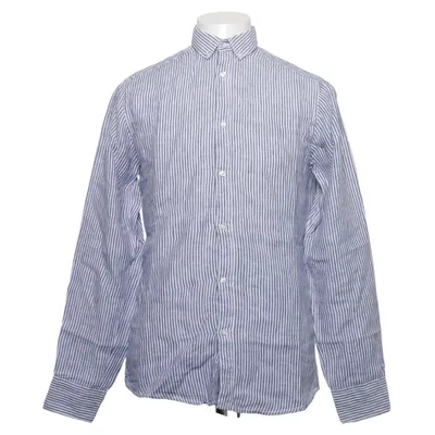 Shirt (Blue, White) from Bruun & Stengade Linen