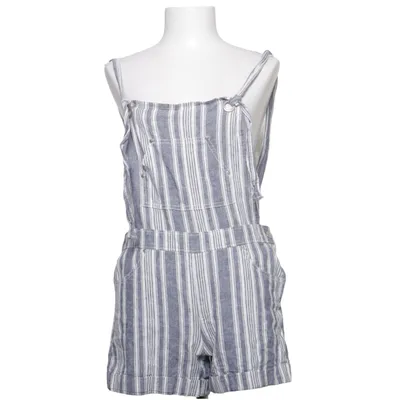 Korte tuinbroek (Blauw, Wit) van Mango Casualwear Katoen, Linnen, Polyester