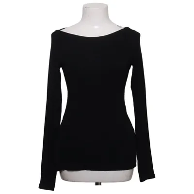 Langærmet t-shirt (Cybele Slit Longsleeve) fra Weekday Elastan, Viscose