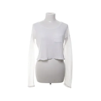 Crop top (White) from Hollister California Cotton, Elastane, Modal, Polyester