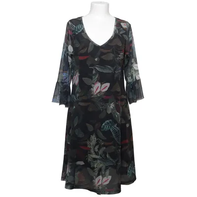 Robe (Noir, Multicolore) de Ms Mode Élasthane, Polyester