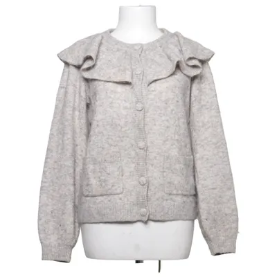 Cardigan (Gray) from Nümph Acrylic, Alpaca wool, Elastane, Polyamide