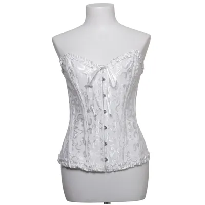 Korsett (Vit) Elastan, Polyester