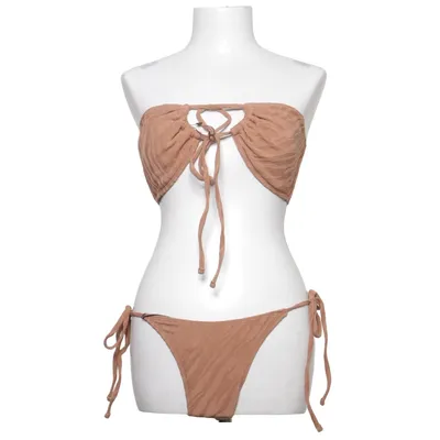 Bikini (Brun) fra Zaful Elastan, Polyamid, Polyester