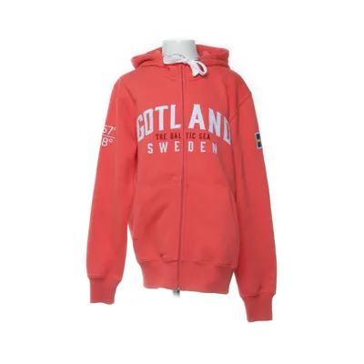 Huvtröja (Röd) från Gotland Bomull, Polyester