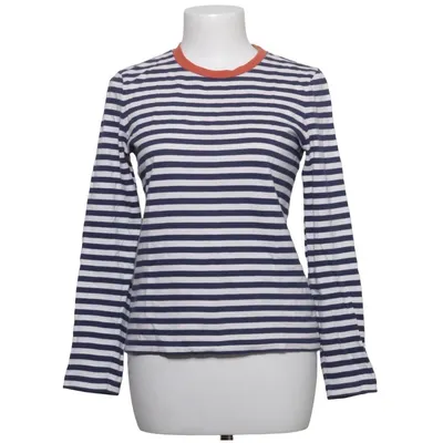 Langærmet t-shirt (Blå, Hvid) fra & Other Stories Bomuld