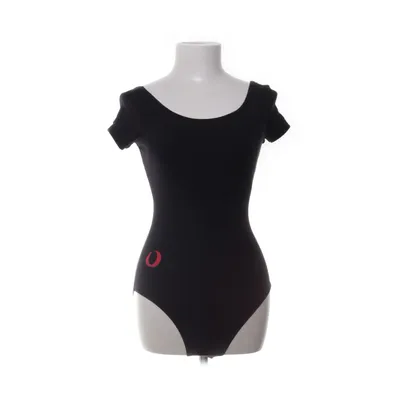 Gymnastics leotard (Black) from Bloch Cotton, Elastane, Polyester