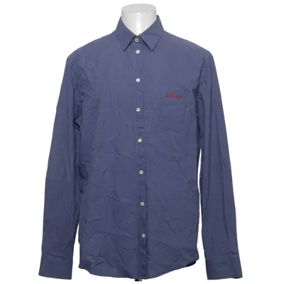 Shirt (Blue, White) from Luis Trenker Cotton