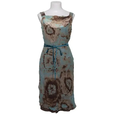 Kleid (Blau, Braun, Mehrfarbig) von Max & Co. Polyester, Seide