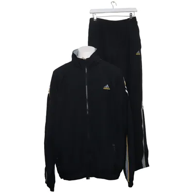Sportssæt (Sort, Grå, Gul) fra Adidas Polyester