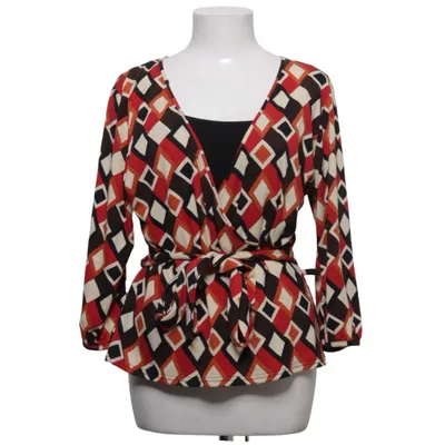 Blouse portefeuille (Rouge, Marron, Multicolore) de CMD Élasthane, Polyester