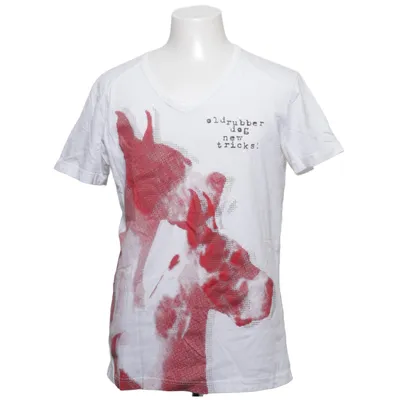 T-shirt (Weiß, Rot) von Gabba Baumwolle
