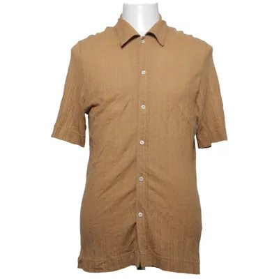 Kortärmad skjorta (Brun) från Séfr Ekologisk bomull, Polyester