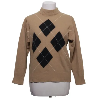 Tröja (Beige, Svart) från Rafaella Angora, Nylon, Kaninpäls, Ull