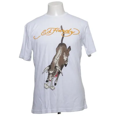 T-shirt (Hvid) fra Ed Hardy Bomuld